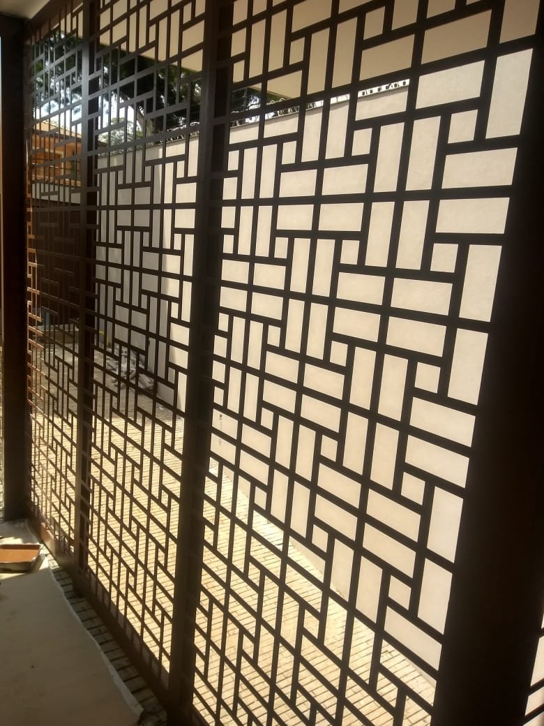 Divisórias Decorativas — projeto Steel Arte