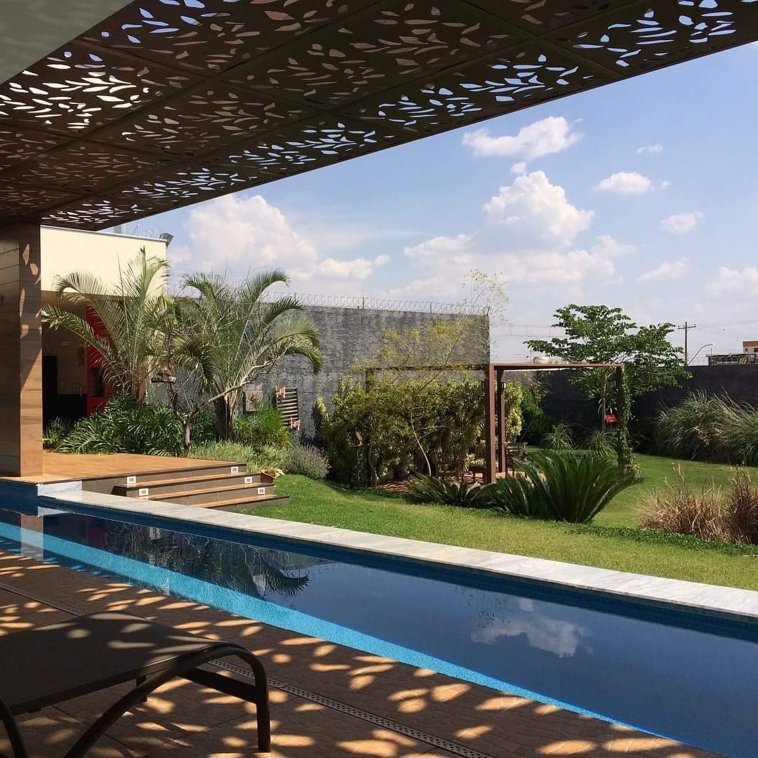 Pergolados — projeto Steel Arte